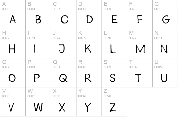 Goodlife Sans uppercase A-Z preview