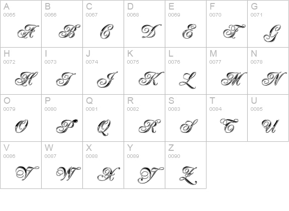 Great Circus Clean uppercase A-Z preview