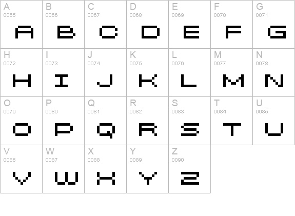 Grixel Kyrou 5 Wide uppercase A-Z preview