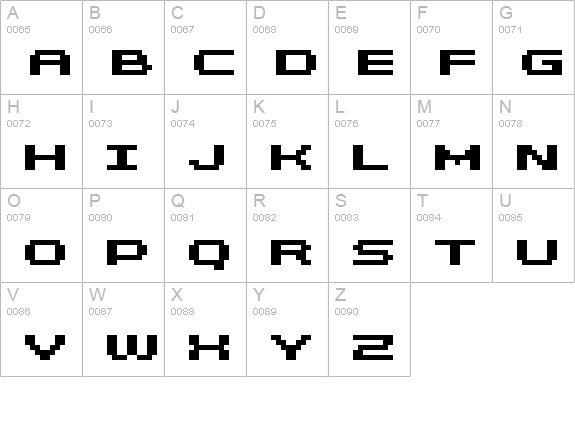 Grixel Kyrou 5 Wide Bold uppercase A-Z preview