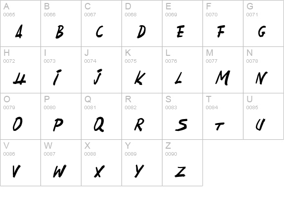 HackatTack
 uppercase A-Z preview
