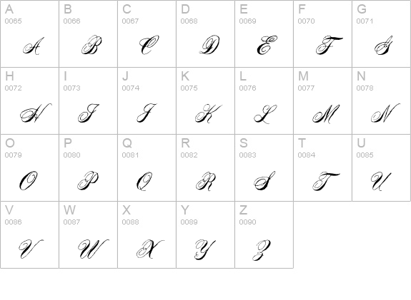 Halifax uppercase A-Z preview