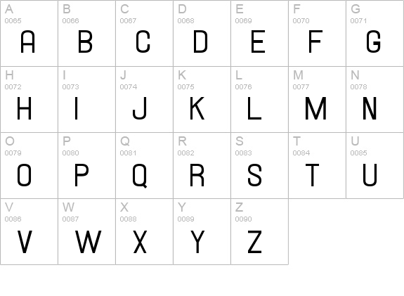 Hallandale Small Caps JL uppercase A-Z preview