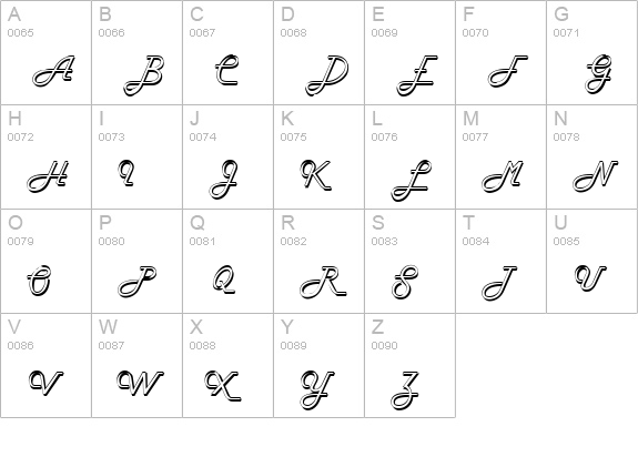Halo Normal uppercase A-Z preview