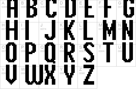 header 17_68 uppercase A-Z preview