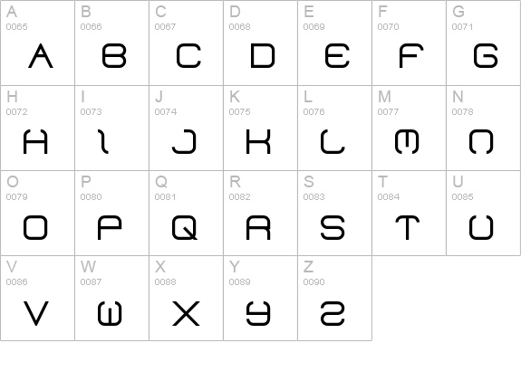 helen uppercase A-Z preview