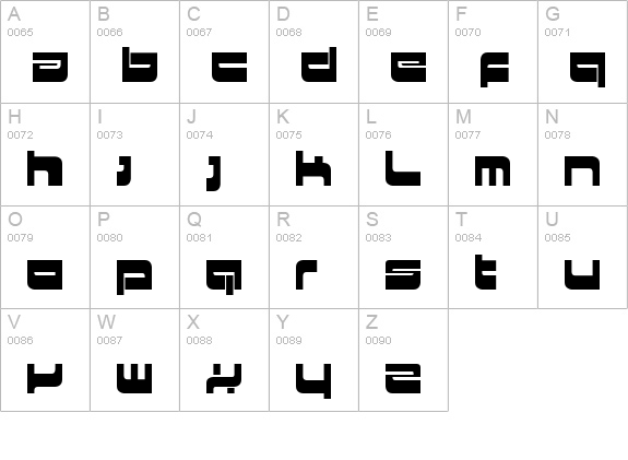 HKI metropol uppercase A-Z preview