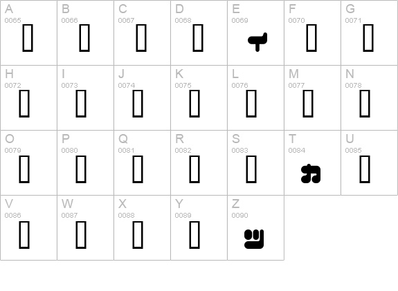 I2FuwafuwaFururu KS uppercase A-Z preview