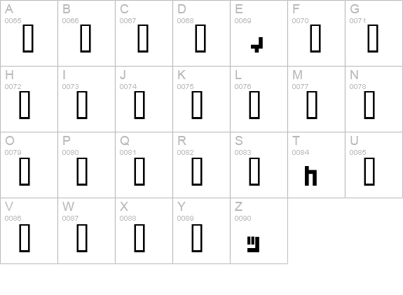 I2koukaku j uppercase A-Z preview