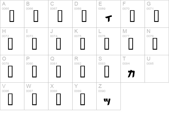 I2thoroughbred uppercase A-Z preview