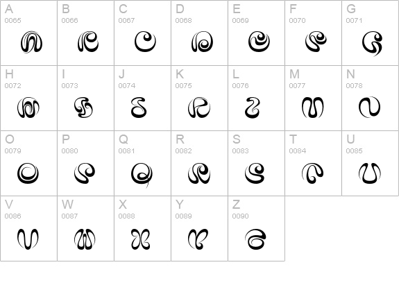 IAi-Alphabet uppercase A-Z preview