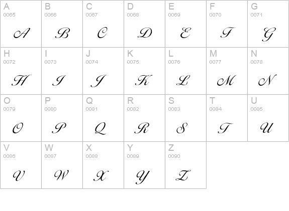 Iballantines-Light uppercase A-Z preview