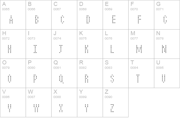 IDE uppercase A-Z preview