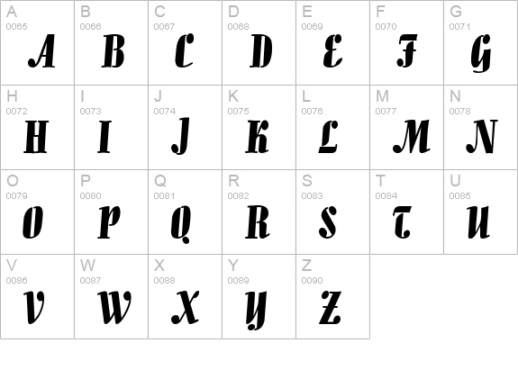 Iguana uppercase A-Z preview