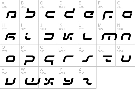 IJ19 12 uppercase A-Z preview