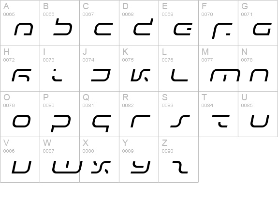 IJ19 90 12 uppercase A-Z preview