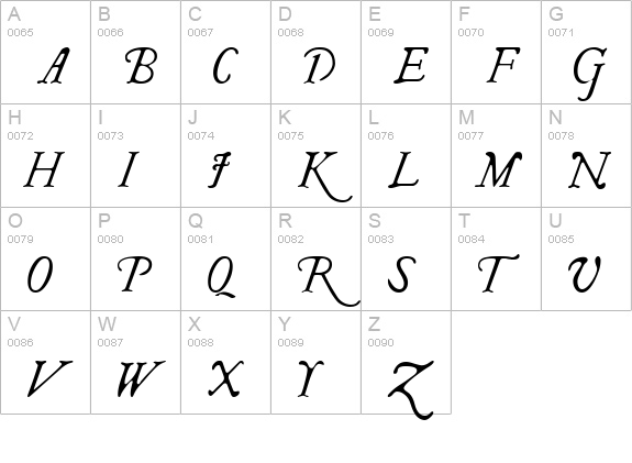ILShakeFest uppercase A-Z preview