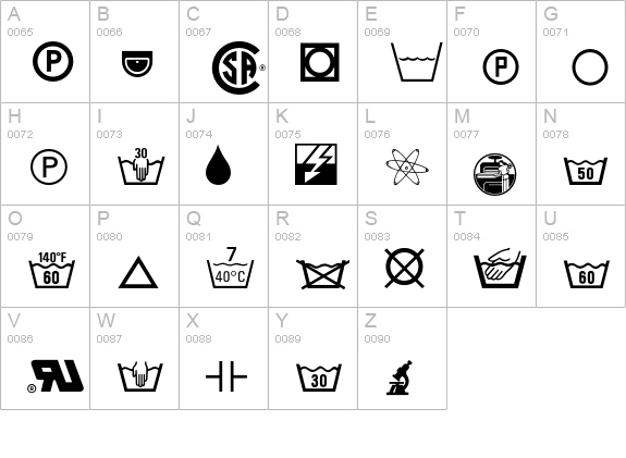 IndustryEngineeringP01 uppercase A-Z preview