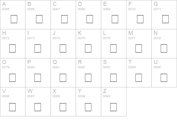 Infobubble2 uppercase A-Z preview