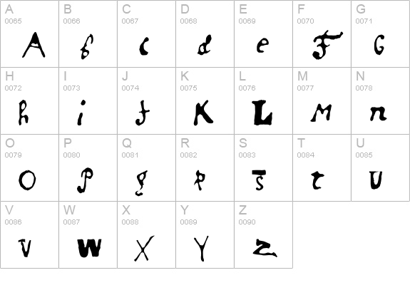 InSodiumBenzoate uppercase A-Z preview