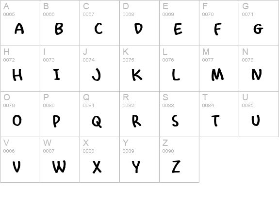 International Playboy uppercase A-Z preview
