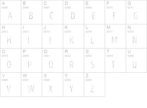 Intro Head B H2 uppercase A-Z preview