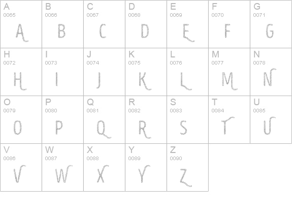 Intro Head B UC H1 uppercase A-Z preview