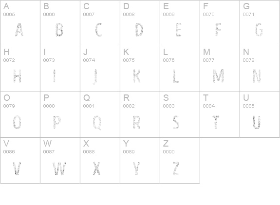 Intro Head H H2 uppercase A-Z preview
