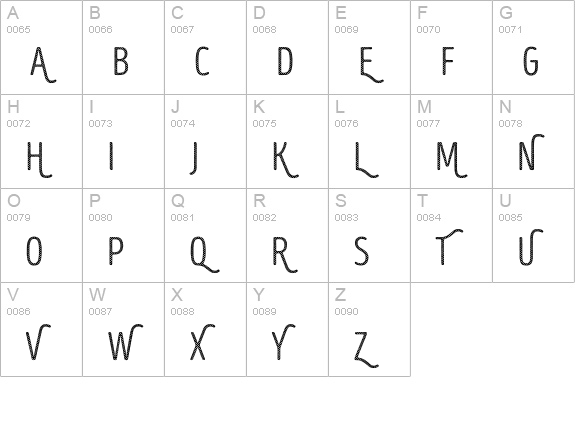 Intro Head R UC H1 Base uppercase A-Z preview