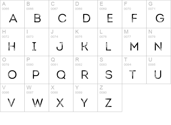 Intro Rust Book Base G uppercase A-Z preview