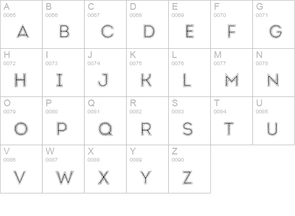 Intro Rust H1 Fill 2 Line uppercase A-Z preview