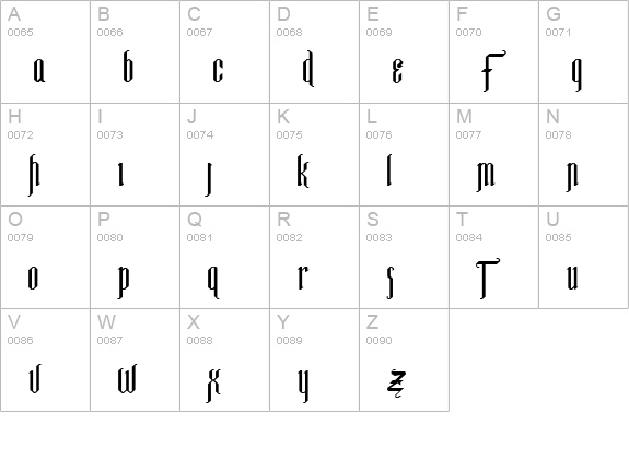 IpswichExtended Bold uppercase A-Z preview
