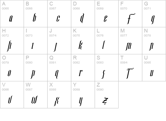 IpswichExtended Bold Italic uppercase A-Z preview