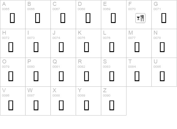 It's served uppercase A-Z preview