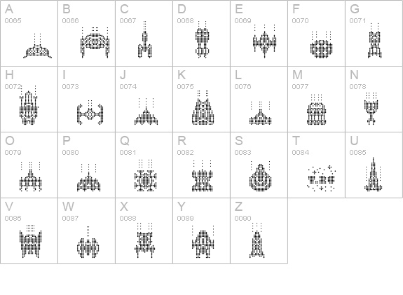 ItsOVER-Captain uppercase A-Z preview