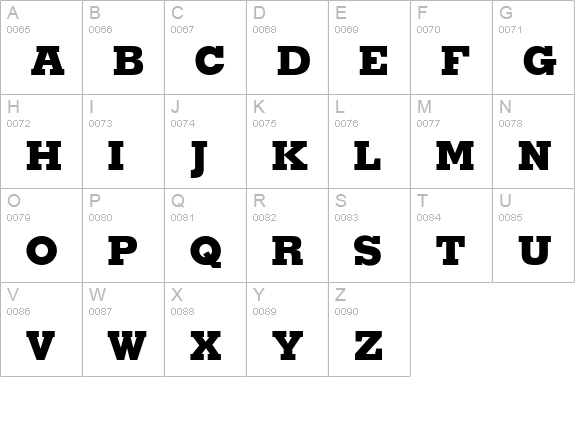 Jaak Black SSi Extra Bold uppercase A-Z preview