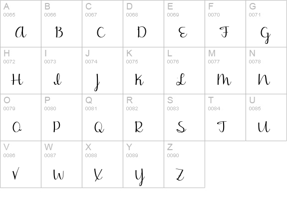 Jasmine Reminiscentse Bold uppercase A-Z preview