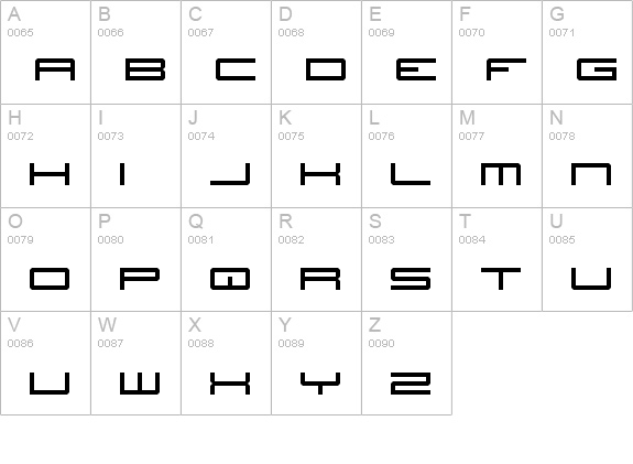 JH_TITLES Nominal uppercase A-Z preview