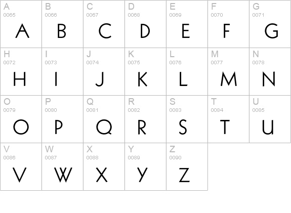 Kabel* STEMPEL Book uppercase A-Z preview