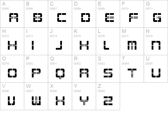 Karnivore Krate uppercase A-Z preview