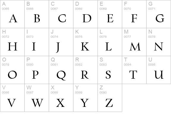 KennedySC Book GD uppercase A-Z preview