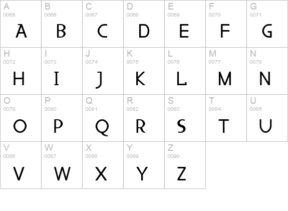 Ketchup Spaghetti uppercase A-Z preview