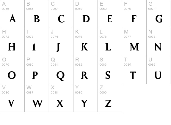 KopyKattKut-Bold Katt Kut-Bold uppercase A-Z preview
