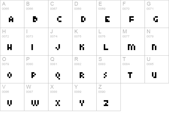 kroeger 04_56 uppercase A-Z preview