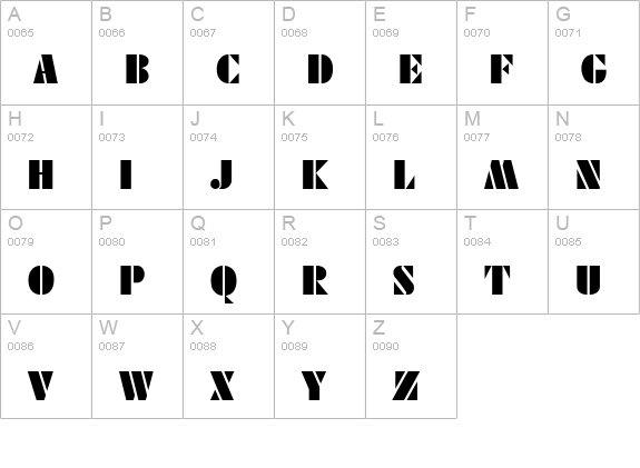 Kudos Poster SSi Poster uppercase A-Z preview