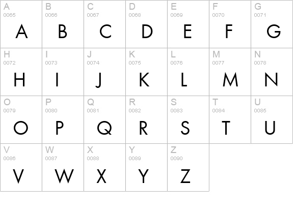 Kudos Roman SSi Roman uppercase A-Z preview