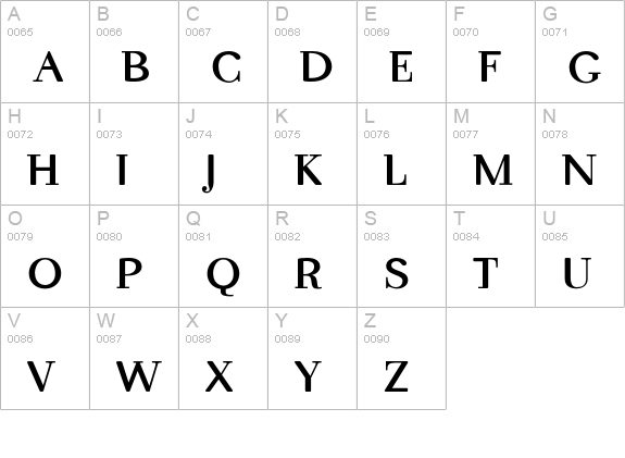 LeashFat uppercase A-Z preview