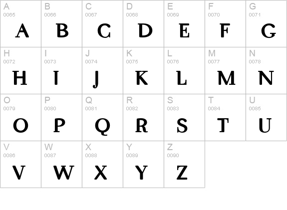 LeashXL uppercase A-Z preview