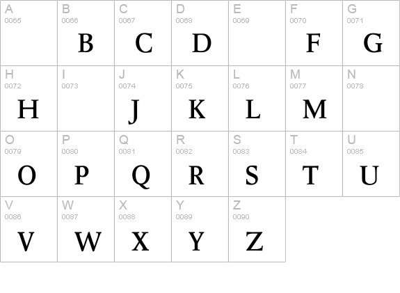 LeightonBold uppercase A-Z preview