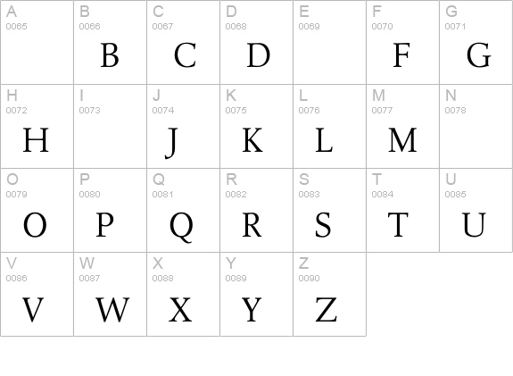 LeightonLight uppercase A-Z preview